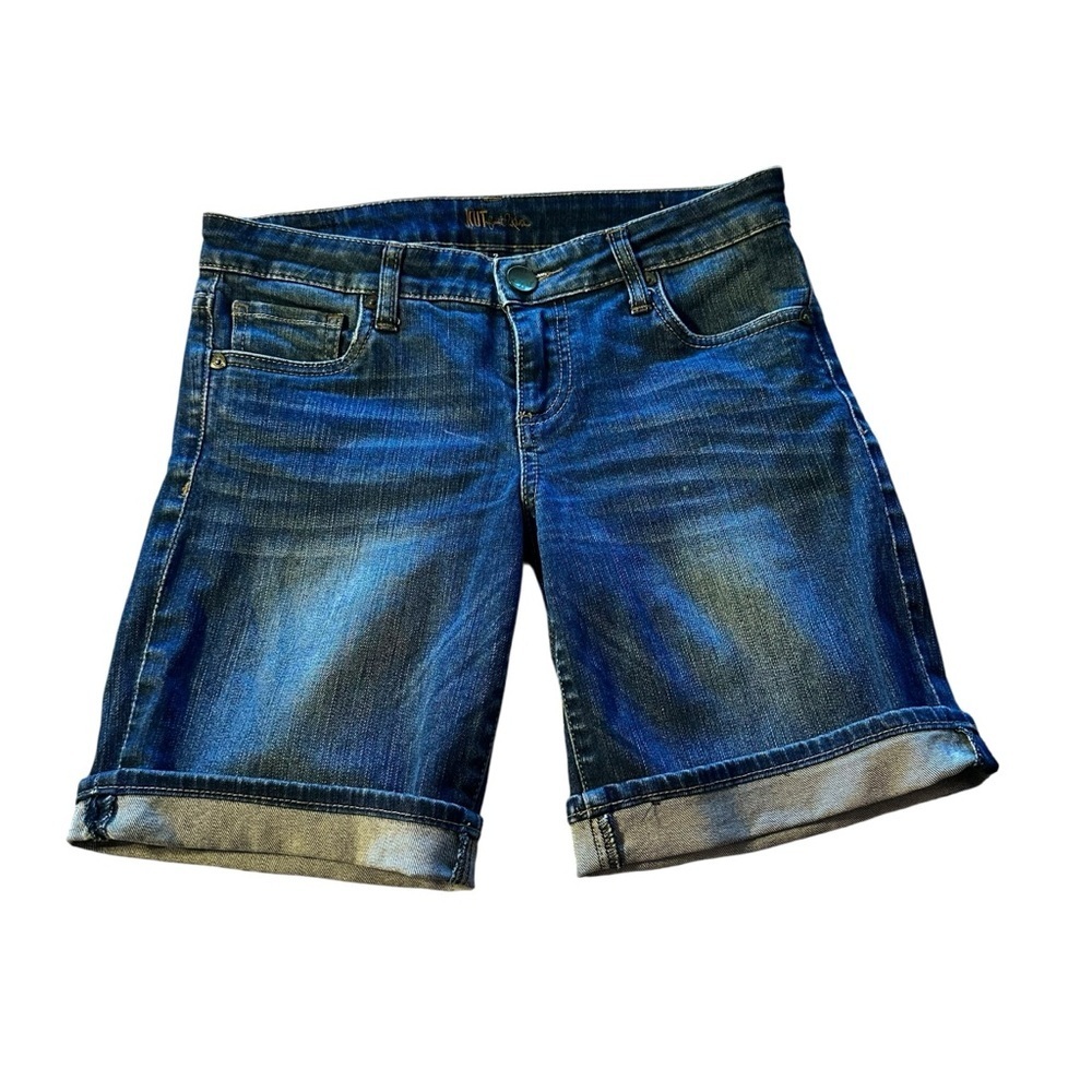 Kut from the Kloth Dark Blue Jean Shorts